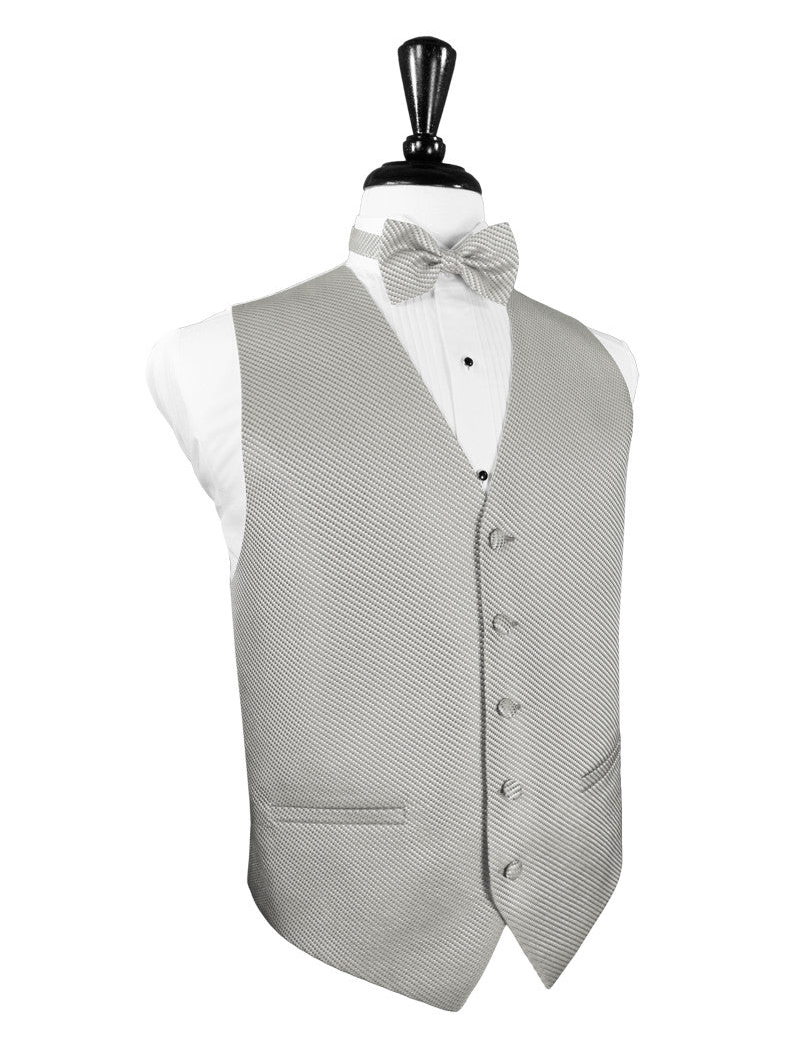 Platinum Venetian Tuxedo Vest