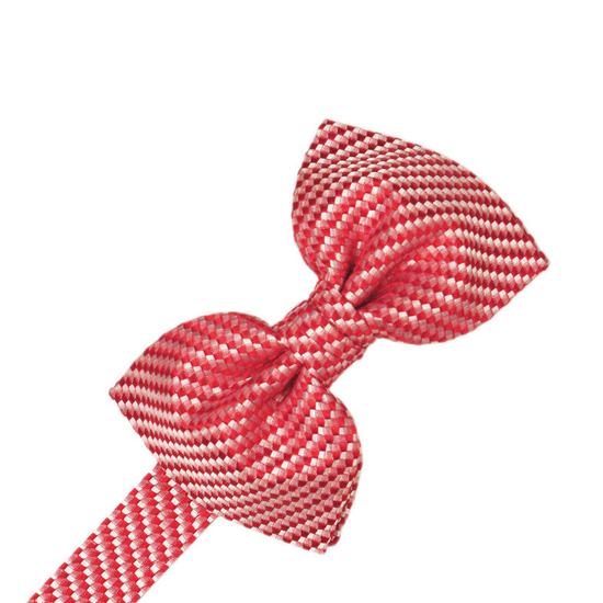 Red Venetian Formal Bow Tie