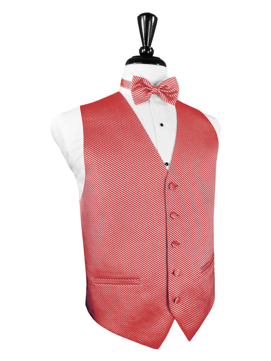 Red Venetian Tuxedo Vest