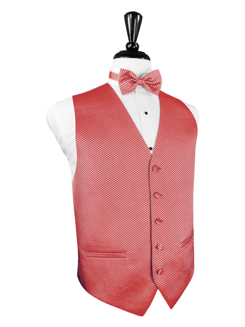 Red Venetian Tuxedo Vest