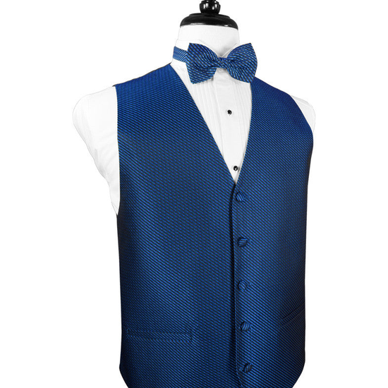 Royal Blue Venetian Tuxedo Vest