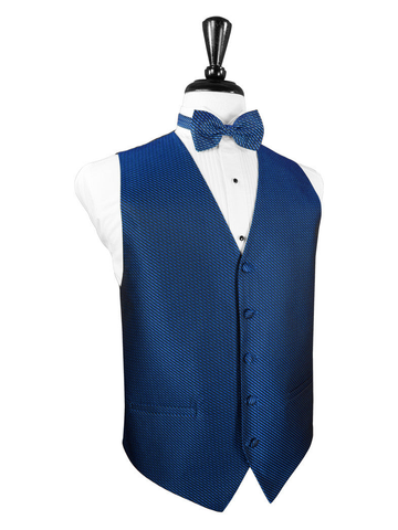 Royal Blue Venetian Tuxedo Vest