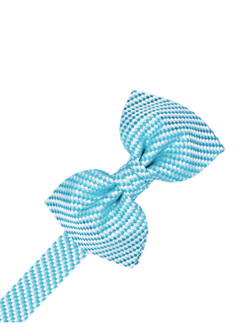 Turquoise Venetian Formal Bow Tie