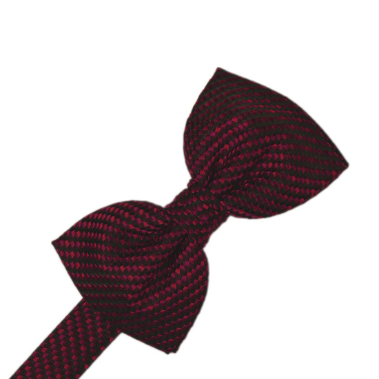 Wine Venetian Formal Bow Tie
