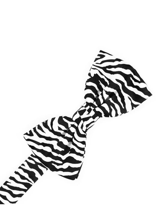 Zebra Print Formal Bow Tie